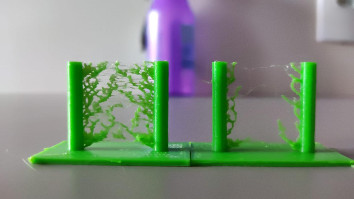 Torre de stringing comparação